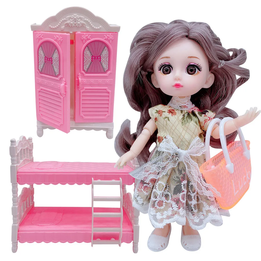 Кукла Детская с 13 подвижными суставами, шарнирная кукла 6 дюймов/16 см, для одежды/чулана/двухъярусной кровати, детская игрушка, аксессуары|Куклы| | АлиЭкспресс