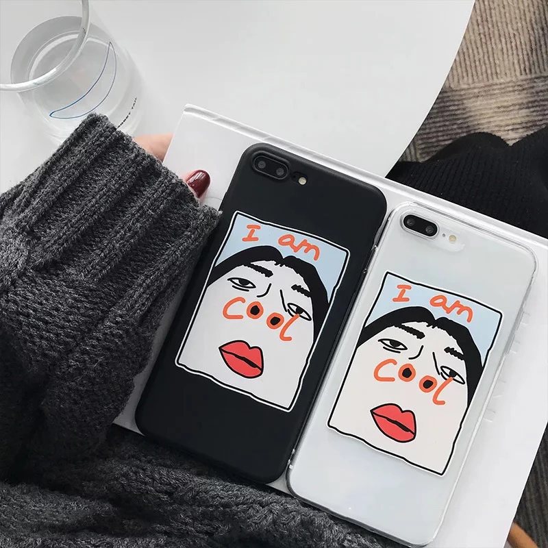 

Funny Selfie Big Nostrils Phone Case For iPhone 6 7 8 Plus X 11 Pro XR XS Max Cases For iPhone 6 6S Plus Soft Silicon Back Cover