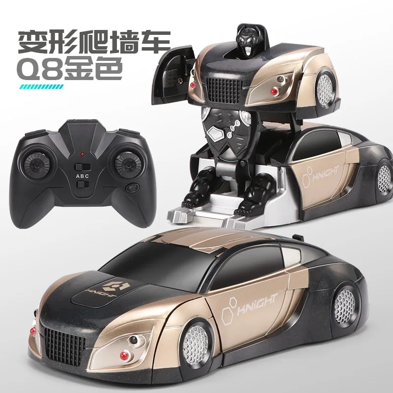 Робот трансформер JJRC Q8 с дистанционным управлением настенный автомобиль для