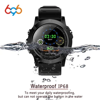 

696 L11 Bluetooth 4.0 Smart Watch IP68 support Heart Rate Blood Pressure Sleep Monitoring Men's Watch IOS8.0 Android 4.4 above