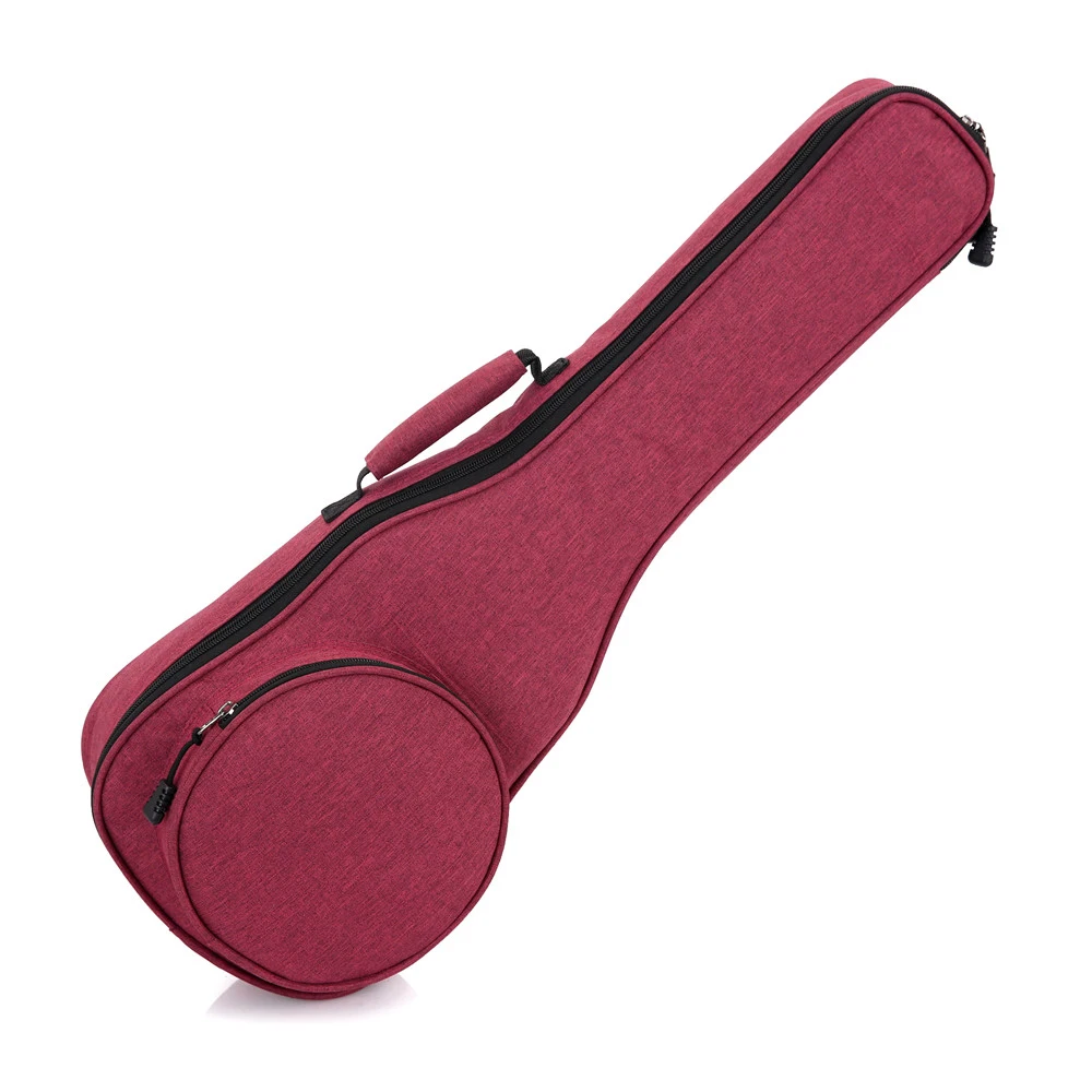 

Simple Solid Color Guitar Backpack 21 Inch /23 Inch/26 Inch Guitar Bag Waterproof Acoustic Electric Guitar Carry Case Backpack