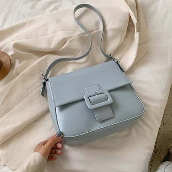 

Fashion Small Square Bag Female Bag 2020 New Simple Solid Color Shoulder Daily Mobile Phone Coin Purse Casual Diagonal Girl Bag