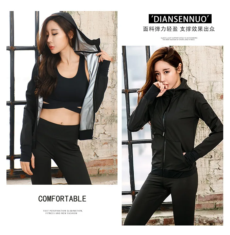 Factory Currently Available OEM Customizable Violent Khan Service WOMEN'S Coat Tops Yoga Clothes Sports Fitness Suit Explosion K