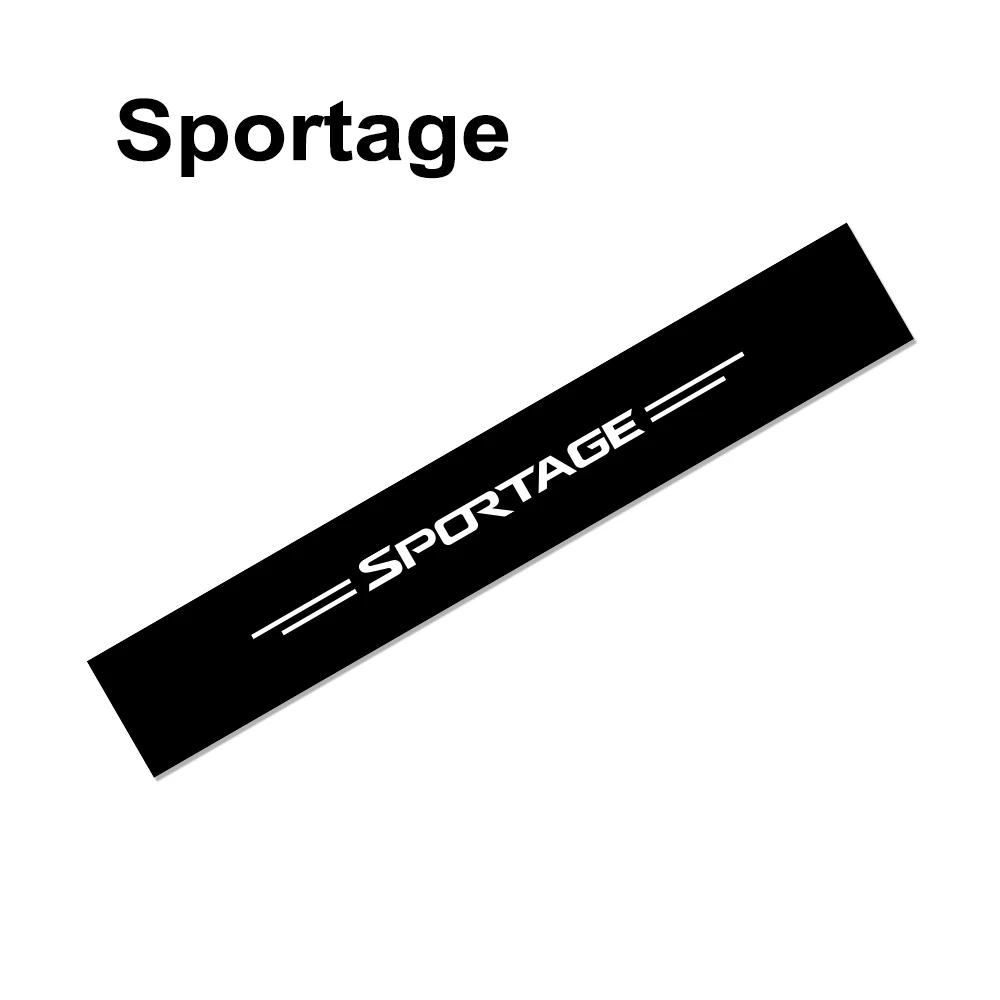 Наклейки на лобовое стекло автомобиля для Kia Sportage 3 4 QL Rio 3 4 K2 Optima Sorento Picanto Ceed Forte Cadenza K9 душевные аксессуары - Название цвета: For Sportage