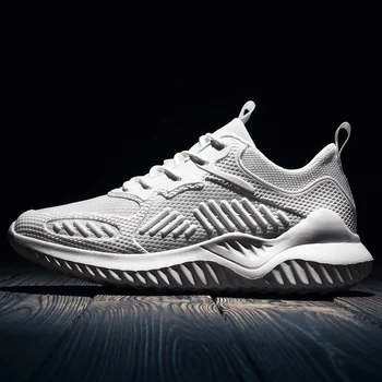 

2020 Breathable Men Mesh Shoes Casual Lightweight Sneakers Walking Outdoor Footwear New Comfortable Flats Shoes Large Size 47