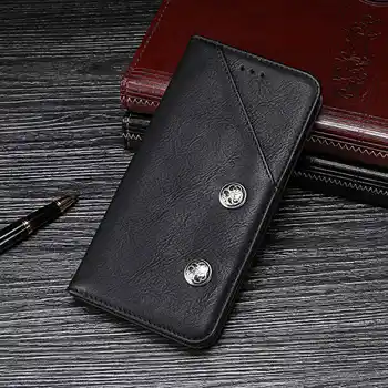 

Phone Case for BlackView A20 Pro,[Card Slots Stand ],Retro Magnetic flip Case,Lrather Phone Cover for BlackView A20 Pro