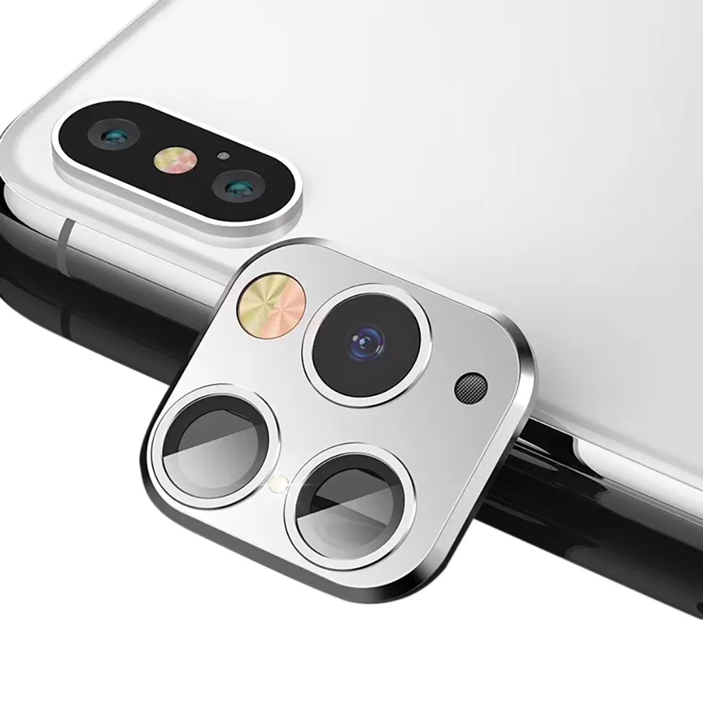 Защита телефона износостойкая наклейка на рассеиватель для iPhone X замена камеры на поддельный чехол для телефона для iPhone 11 zz6
