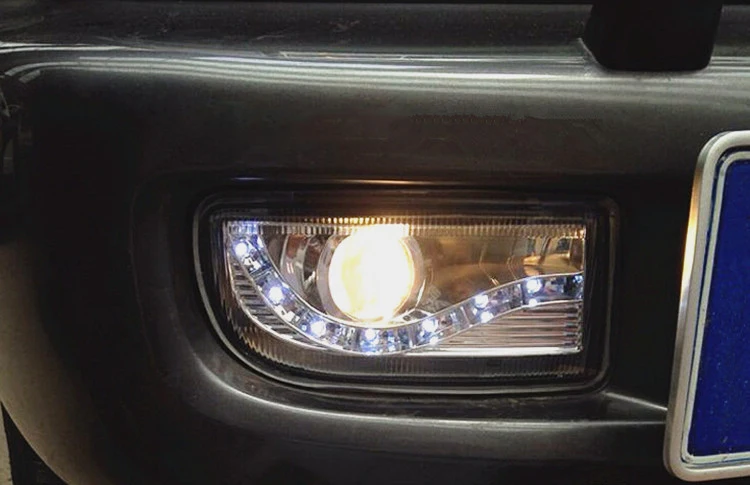 EOsuns светодиодный Противотуманные фары светильник DRL для Prado land cruiser 4500 4700 LC100 1998 2007