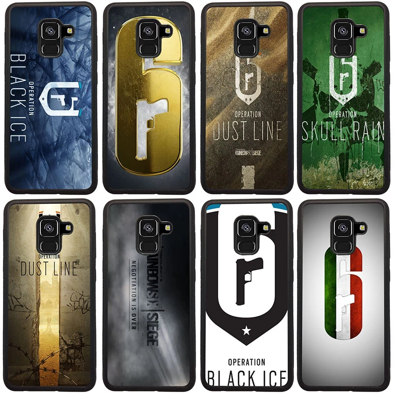 Cool Rainbow Six Siege Operation Logo Hard Pc Tpu Case For Samsung Galaxy Note 8 9 10 S6 S7 S8 S10 S10e S S21 Plus Pro Edge Phone Case Covers Aliexpress