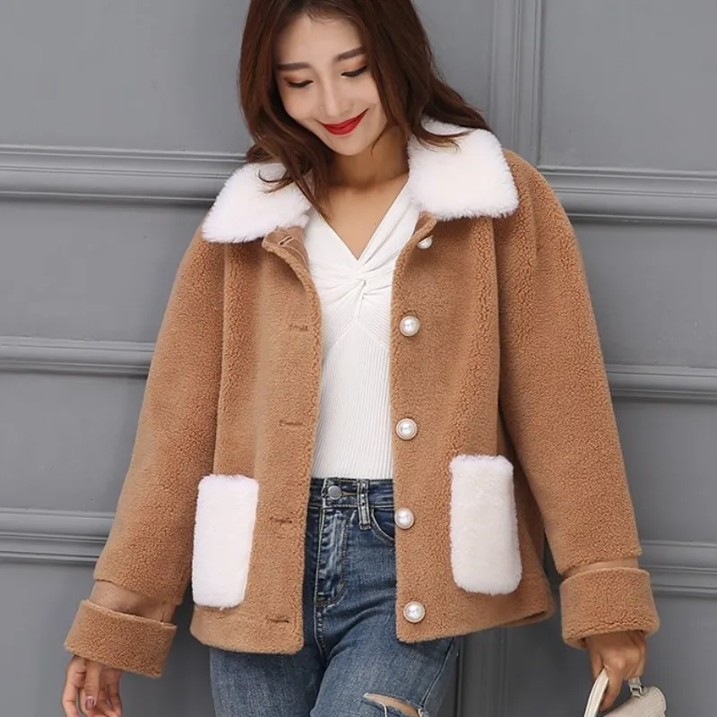 sheep fur jacket