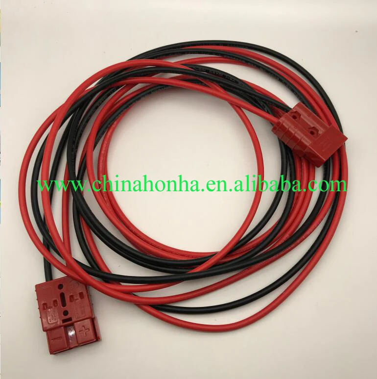 

Разъем 50A 600 в с 5 м 10AWG Красный Черный Солнечный Кабель подключатель солнечной панели и портативная батарея для складной солнечной панели