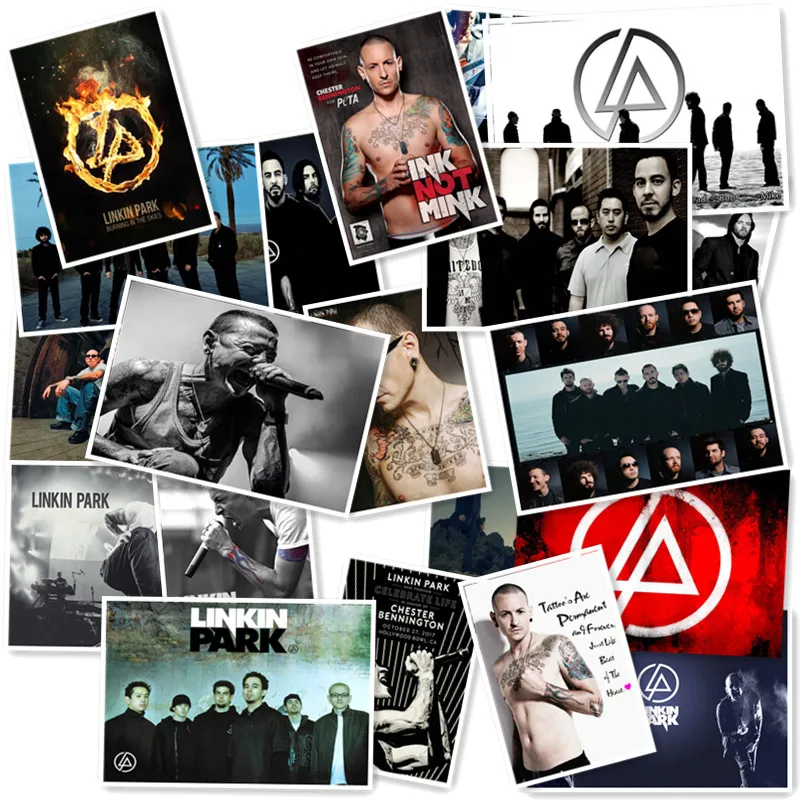 Linkin Park Классическая серия стикер 20/шт ПВХ искусство ремесла Коллекция подарок стены дизайн стикер граффити