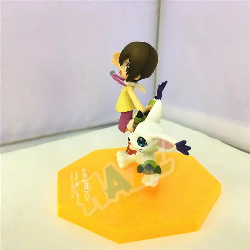 Digimon Gatomon Yagami Hikari Tailmon Digital Adventure Action Figure Model Toys 