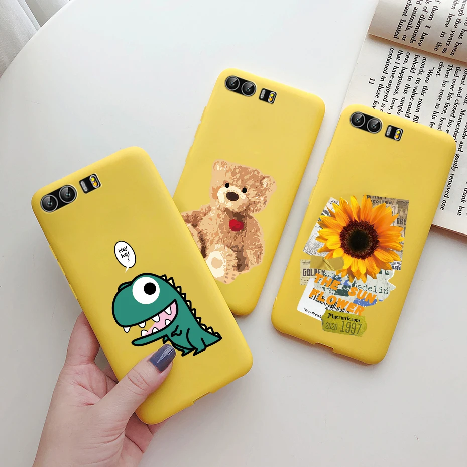 Lovely Cartoon Animal Silicone Case - Candy Colored Back Cover