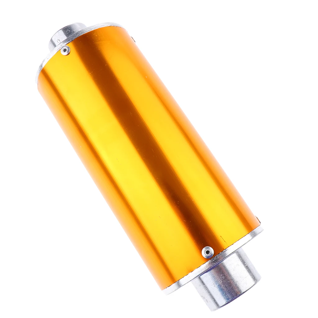 

Exhaust Muffler Carbon Fiber for Street Sport Motorcycles and Scooters with 28mm Diameter Exhaust Pipes