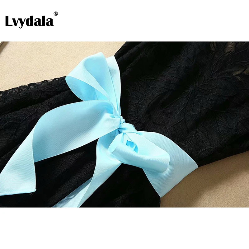 Lvydala дизайнерское подиумное платье женские без рукавов марлевые платья с вышивкой