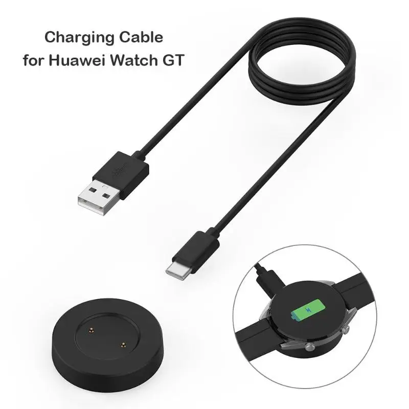 Для huawei Watch GT 2/huawei Watch GT/huawei Glory Magic Watch 1 м usb зарядный док-кабель адаптер питания Универсальный Прямая поставка