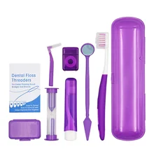 5 коробок Ортодонтическая зубная нить зубная щетка рот зеркало межзубная щетка зубная нить Чистящие Инструменты Стоматологические Инструменты