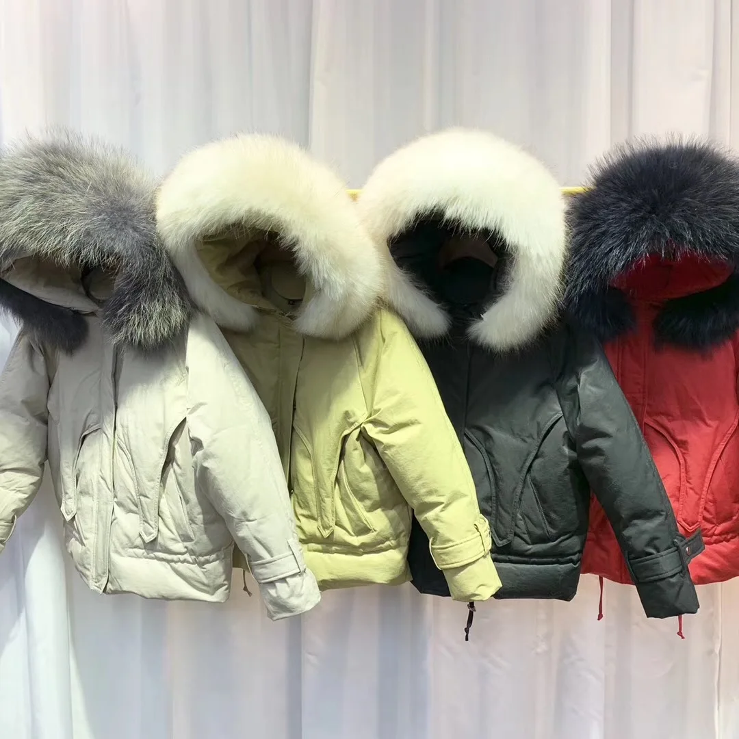 Зимний стиль Dongdaemun пуховик маленький короткий пуховик корейский стиль Свободный Повседневный