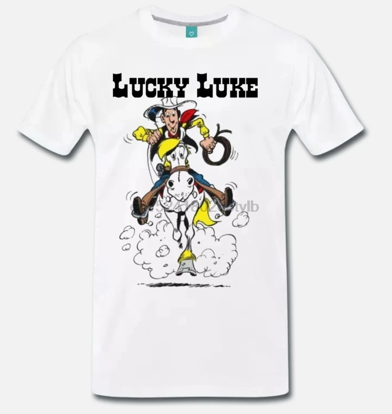 Tシャツ Maglia ラッキールークダルトンをジョリージャンパーデイジー町 Fumetto カルト 2 S M L Xl Tシャツ Aliexpress