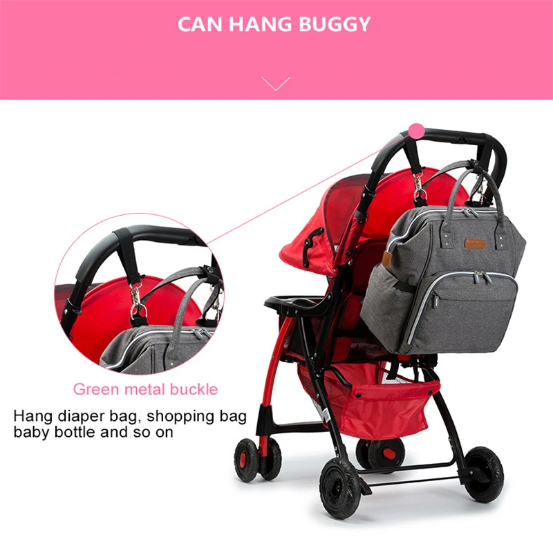 Nursing Bag Mummy Maternity Nappy Brand Large Capacity Baby Bag Protable Travel Backpack Stroller Handbag Nursing Bag Baby Care