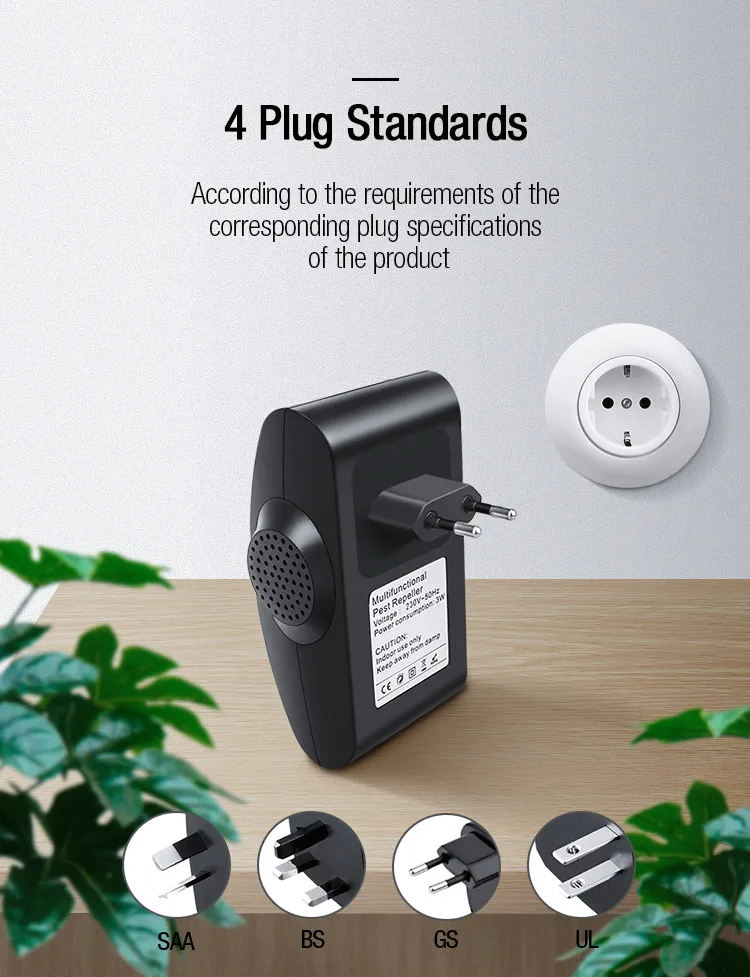 Ultrasonic pest repeller AN-B019 (9)