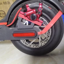 Reflexivo proteger o escudo para xiaomi mi scooter elétrico m365/pro/1s/essencial scooter traseiro volta segurança roda hub capa peças