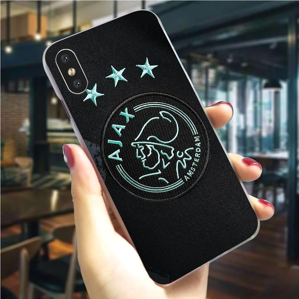 Жесткий Ajax команда телефон чехол для iPhone X Case 6 6S XR Xs Max 8 плюс 7 5S 5 SE 11 Pro
