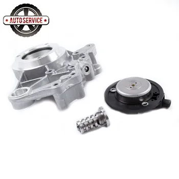 

NEW 06H 109 257C Camshaft Bridge Bracket & Adjuster Magnet & Solenoid Valve Kit Audi A4 Q3 VW Golf Jetta Tiguan EA888 06L109259A