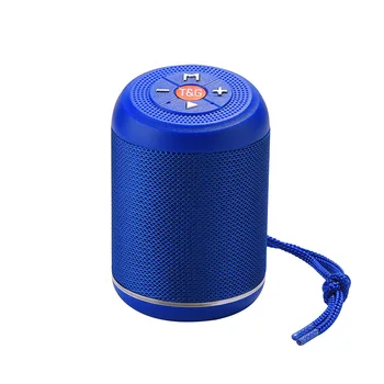 

Portable Bluetooth Speaker 5.0 Cylindrical Support TF Card Audio Outdoor Can Carry Cloth Mini Wireless Small Speaker
