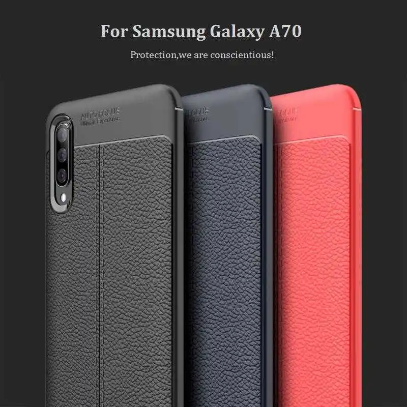 

Mokoemi Lichee Pattern Shock Proof Soft 6.7"For Samsung Galaxy A70 Case For Samsung Galaxy A70 Cell Phone Case Cover