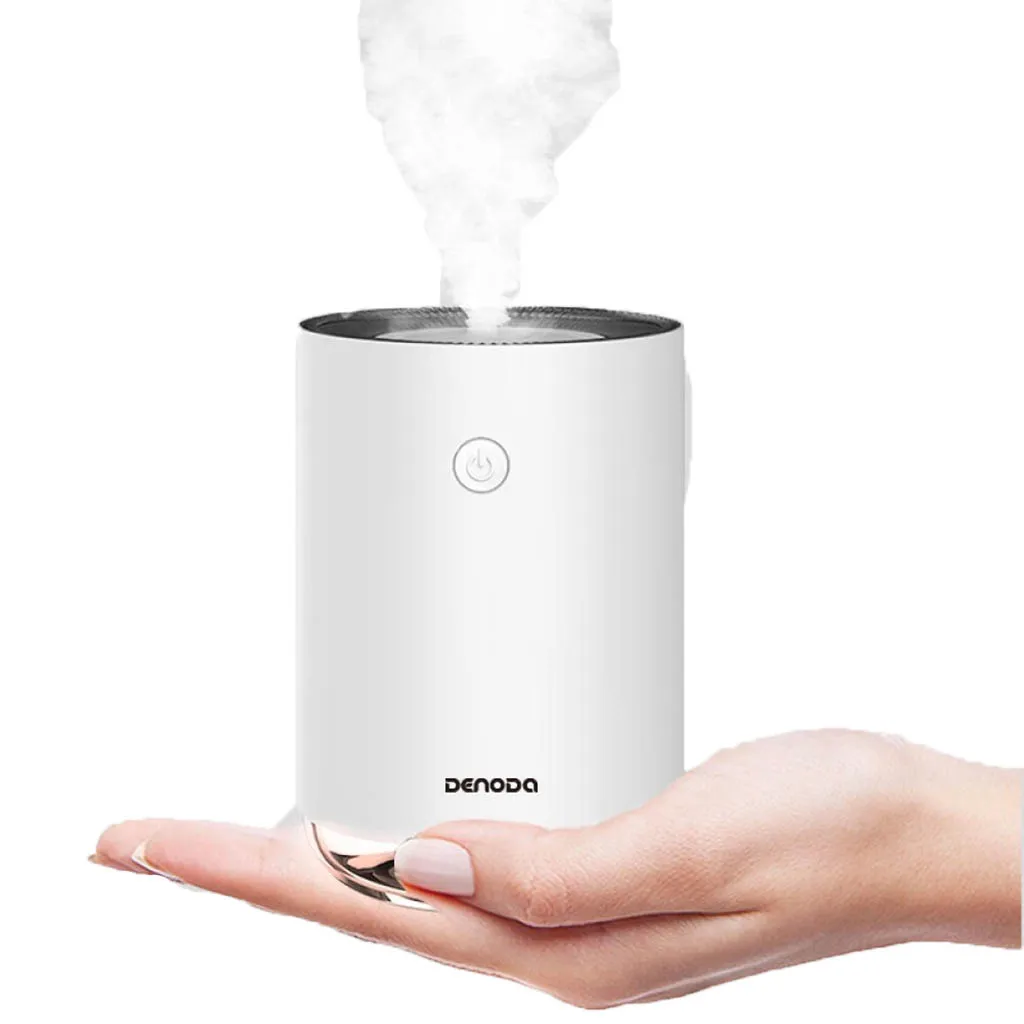 USB Mini Air Humidifier USB LED Night Lamp Home Office Mist Maker Refresher Small Cool Mist Humidifier for Home Car 220ml