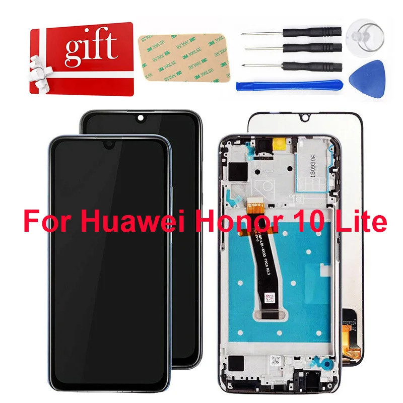 Для huawei Honor 10 Lite HRY-LX1 HRY-LX2 HRY-LX1T ЖК-дисплей сенсорный экран дигитайзер ЖК-сборка