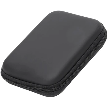 

New Portable Hard Disk Drive Shockproof Zipper Cover Bag Case 2.5" HDD Bag Hardcase Black