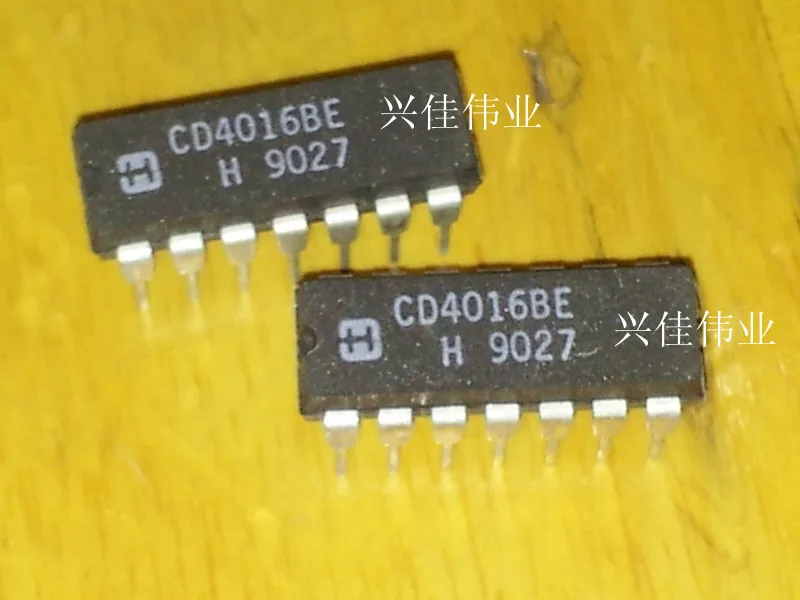 10 шт., новинка, логическая микросхема CD4016 CD4016BE CD4016BCN DIP14