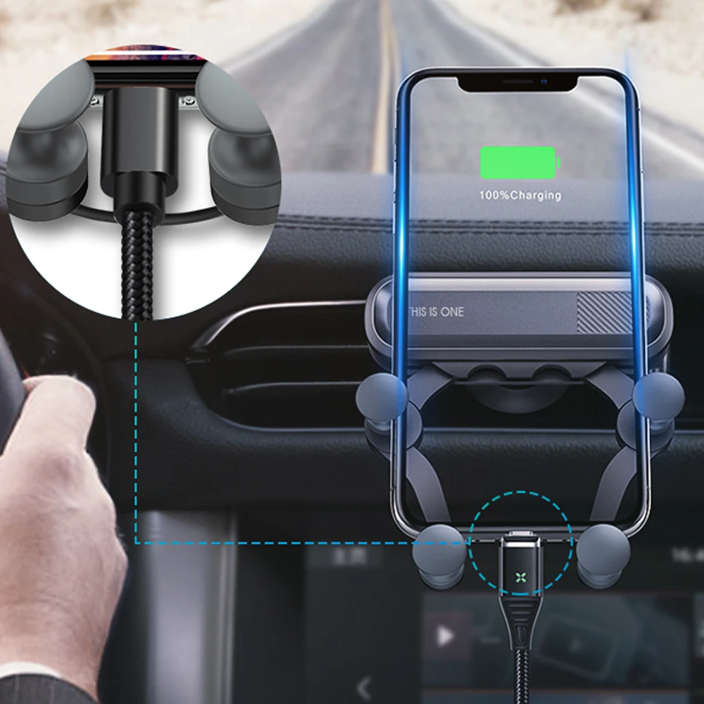 Car phone Holder Air Vent Mount for audi a6 c6 a4 b7 citroen skoda octavia a7 peugeot 3008 hyundai ix35 suzuki swift q5 | Автомобили и