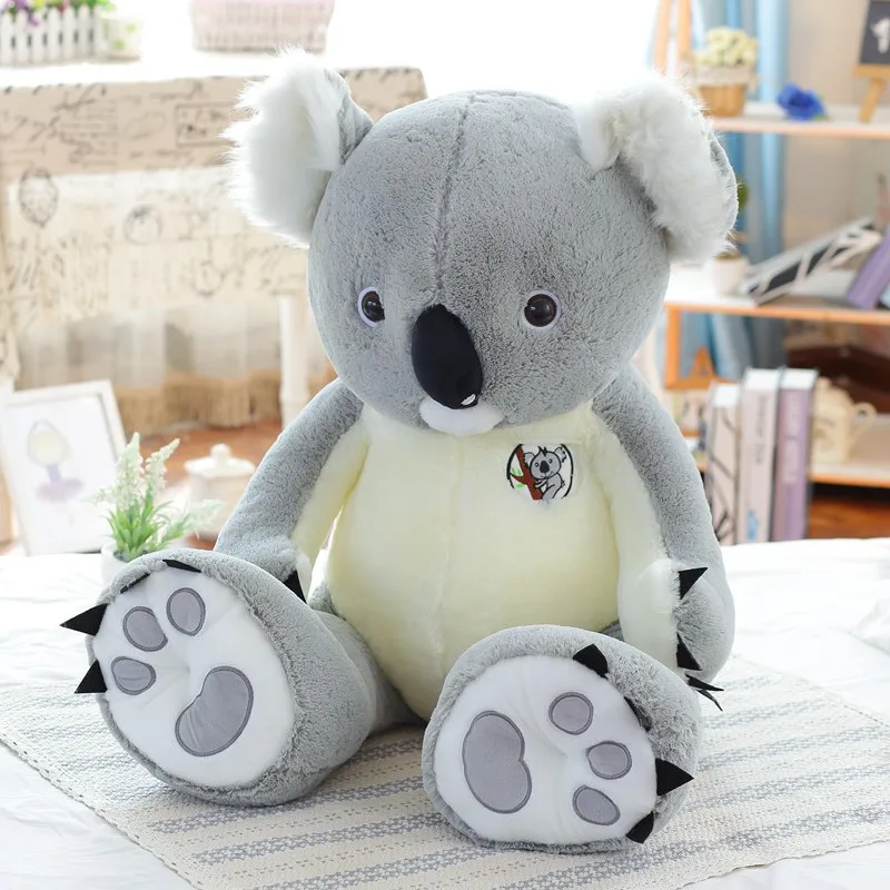 70cm 90cm New Arrived Koala Bear Soft Stuffed Koala Bear 's New Birthday Plush Doll Kid Toy