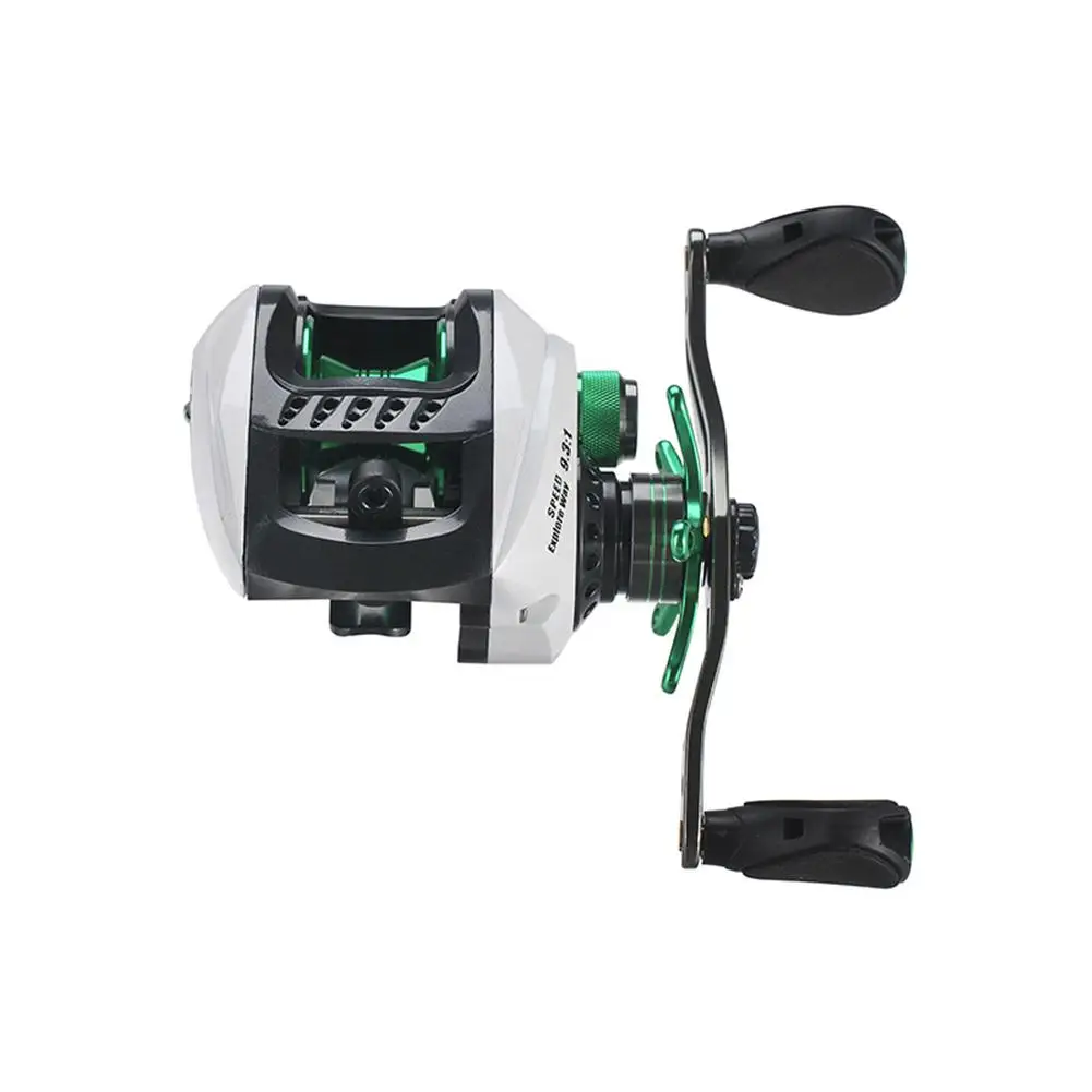 

DSstyles LIZARDTop speed 9.3:1 high speed than long-range drop roller 11 axis stainless steel bearing magnetic lure fishing reel