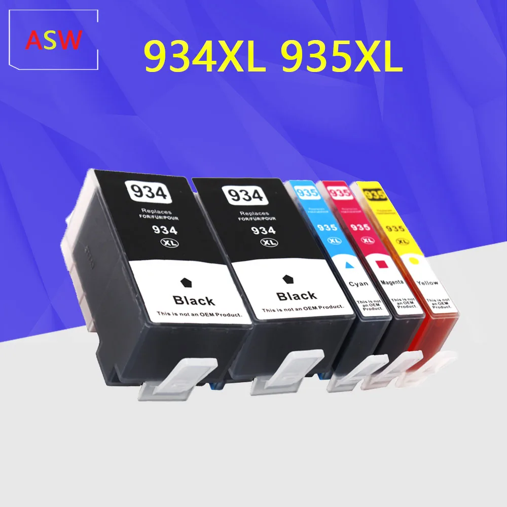 Для HP 934XL 935XL чернильные картриджи 934 935 для hp Officejet Pro 6812 6830 6815 6835 6230 6820