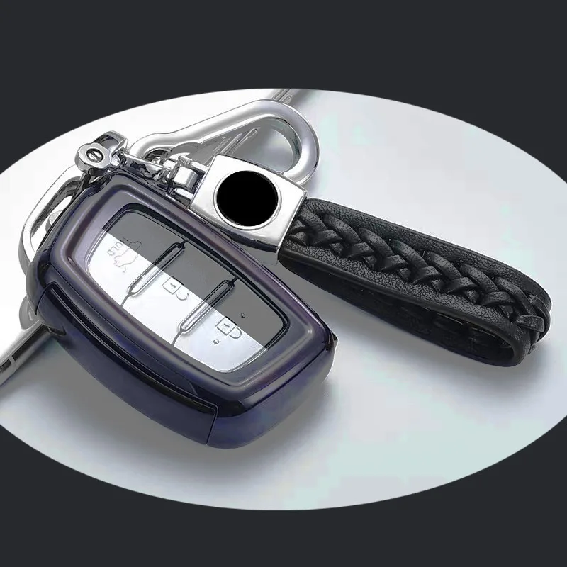 

Car Key Cover for Car Smart Remote Key Case Full Covers For Hyundai IX30 IX35 IX20 Tucson Elantra Verna Sonata Keyring