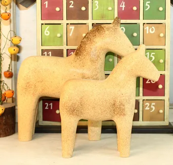 

Color IT Project: Swedish Dalar Horse Natural Color Wooden Horse Hightime Easter Gift Home Decoration Kids Krafts Painting Set