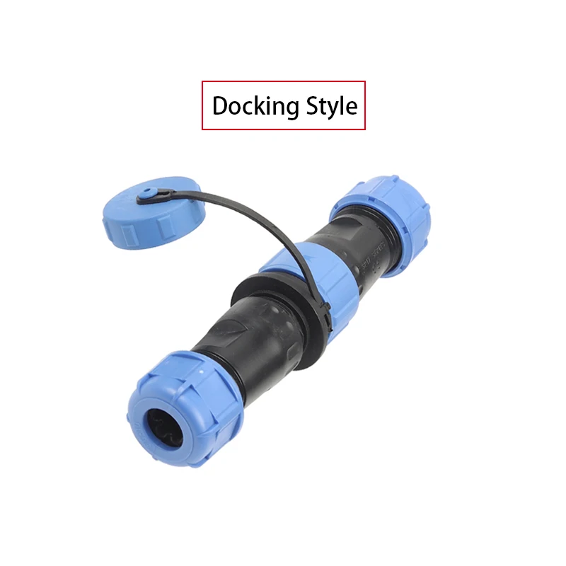 13mm 4 Pin 4P Flanged Waterproof Aviation Cable Connector Plug Socket SD13