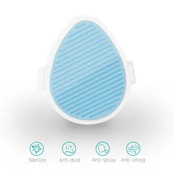 

Self-Priming Filter Mask Non-Woven Cloth Durable Anti-Dust Mask Comfortable Face Mask Safety Masks 1 Set