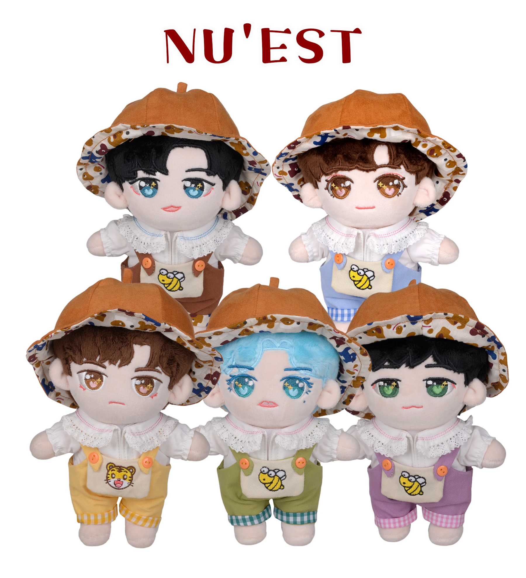 Космиль баехо MINHYUN REN JK ARON плюшевая кукла набор одежды Cos 20 см креативный