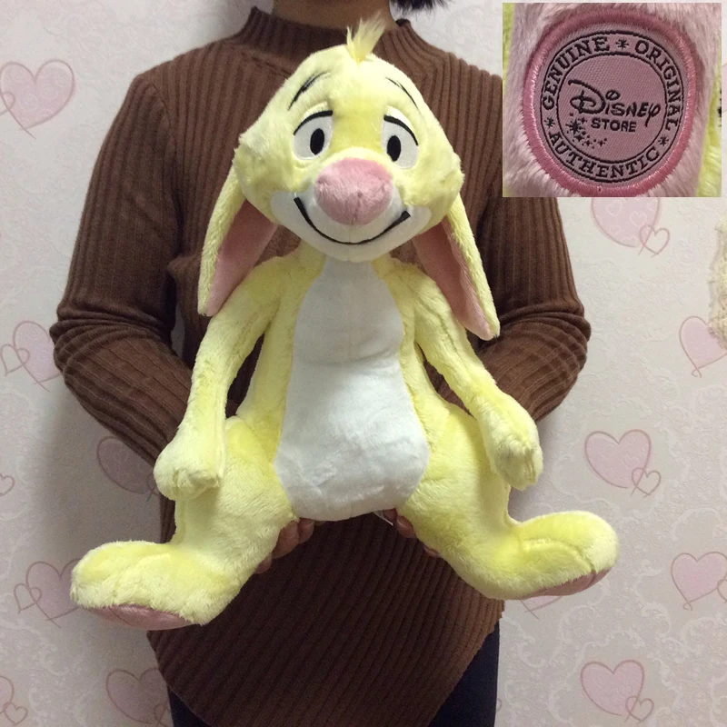 Disney Hundred Acre Wood Edward Pooh Bear Friend Rebbie Rabbit Plush Toys Pp Cotton Stuffed Animal Kids Birthday Gifts