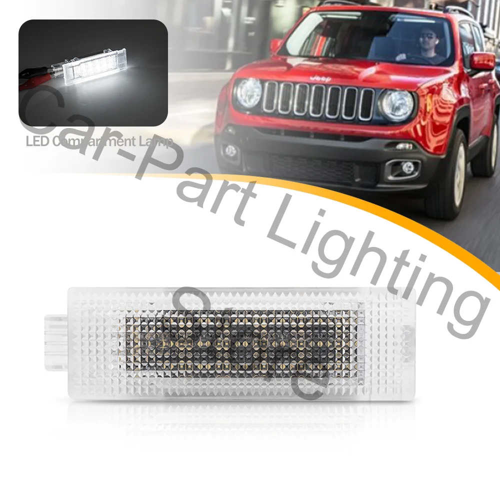 1Pc LED Car Compartment Trunk Boot Light Interior Courtesy Lights For Jeep Renegade 2015 2016