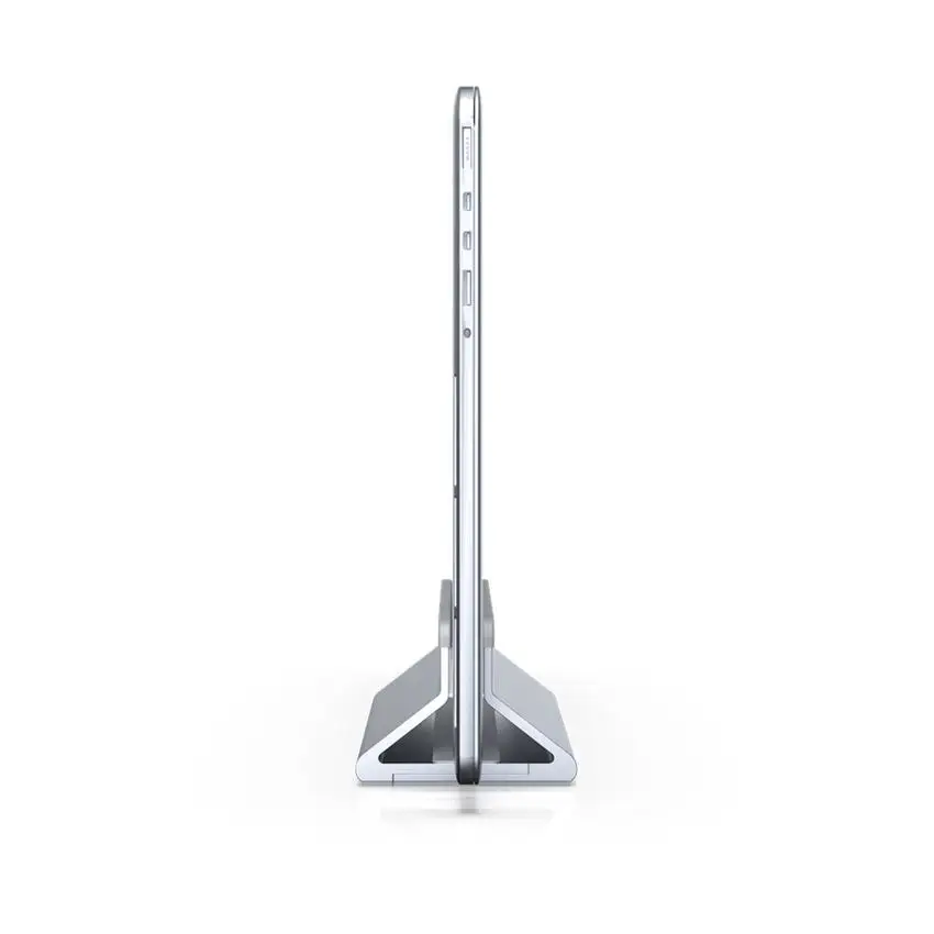 Vertical Adjustable Laptop Stand Aluminium Portable Notebook Mount Support Base Holder for MacBook Pro Air Accessory