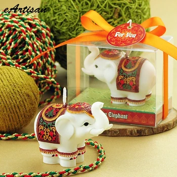 

Creative Elephant Candle Art Cake Decoration for Children Birthday Wedding Party Decor Romantic Greetings Gift Auspicious Icons