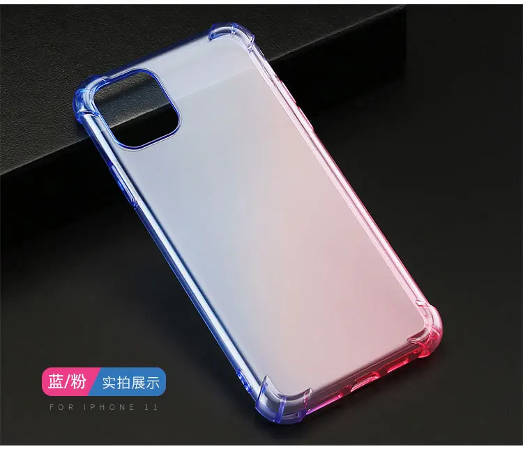 Graient чехол для телефона iPhone 11 XS Max Мягкий силиконовый чехол для iPhone 6 s 7 8 X XS XR чехол 6 s 7 8 Plus