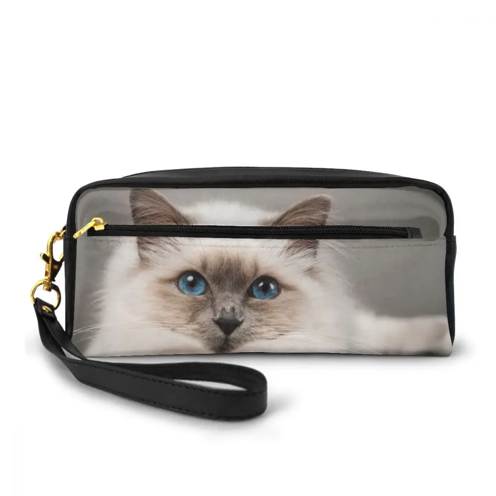 NOISYDESIGNS, женские кошельки, модные, с принтом кошек, с животными, кожаные кошельки, женские кошельки, Дамский, винтажный клатч, сумочка для монет, женский кошелек